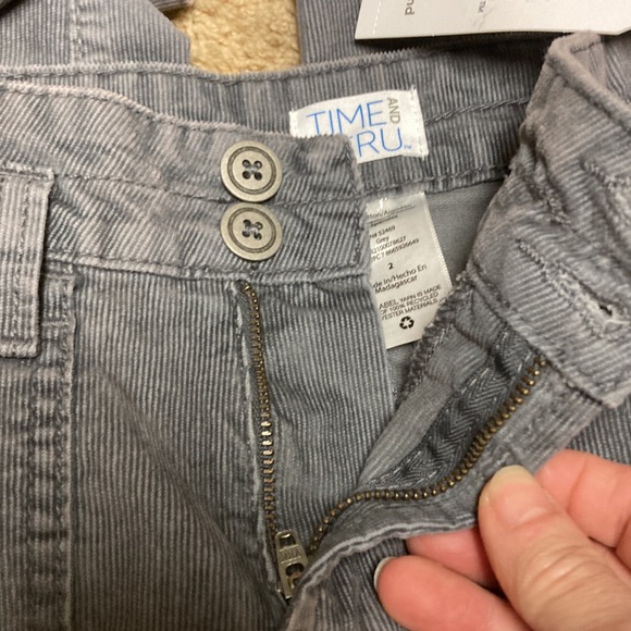 NWT - Time and Tru gray corduroys - Picture 8 of 8